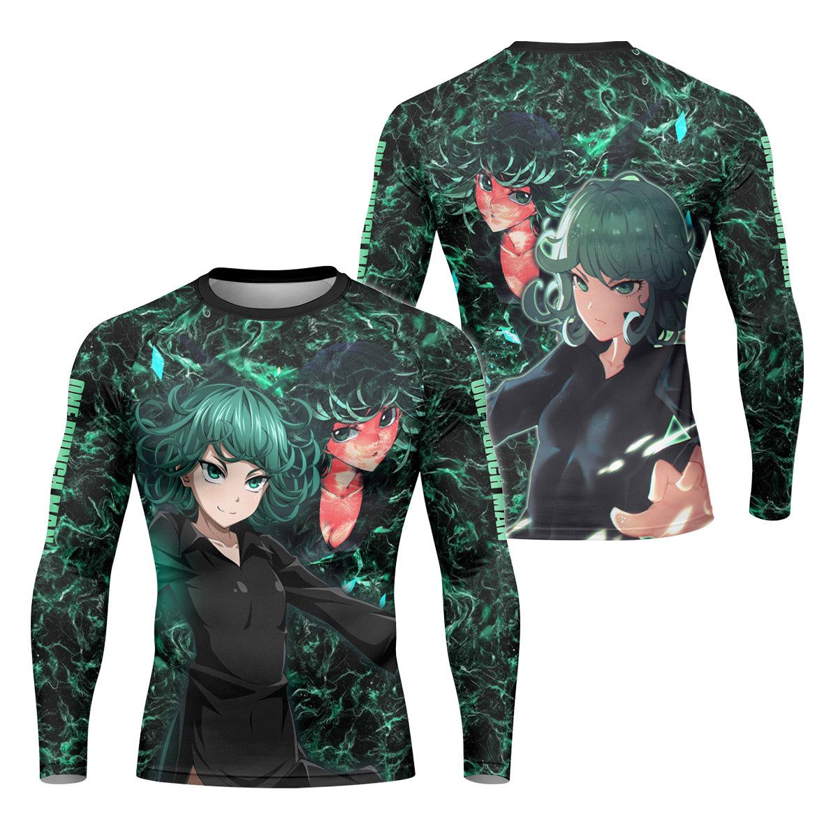  One Punch Man Tatsumaki Tornado Of Terror Rash Guard