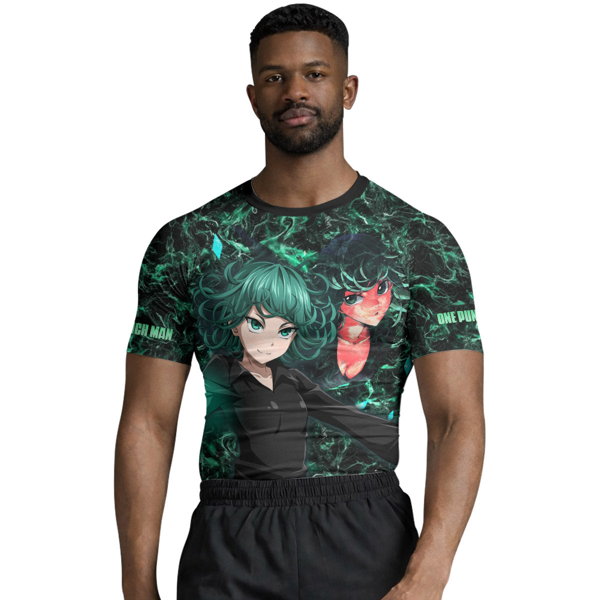 One Punch Man Tatsumaki Tornado Of Terror Rash Guard