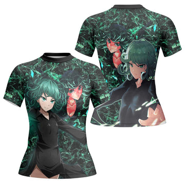 One Punch Man Tatsumaki Tornado Of Terror Rash Guard