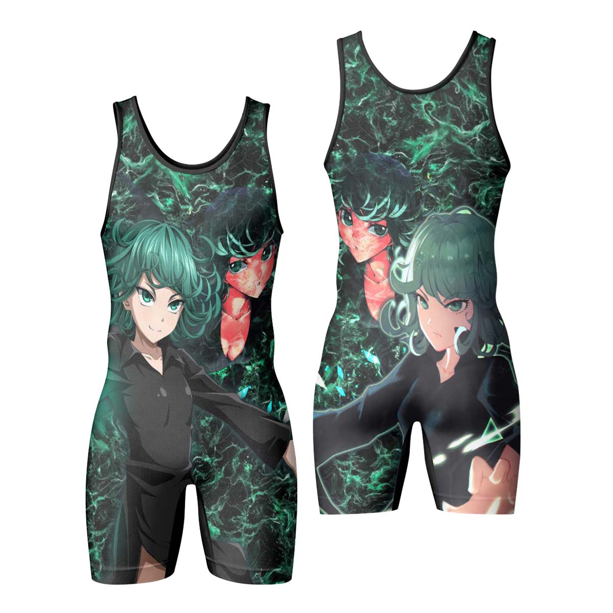 One Punch Man Tatsumaki Tornado Of Terror Wrestling Singlet