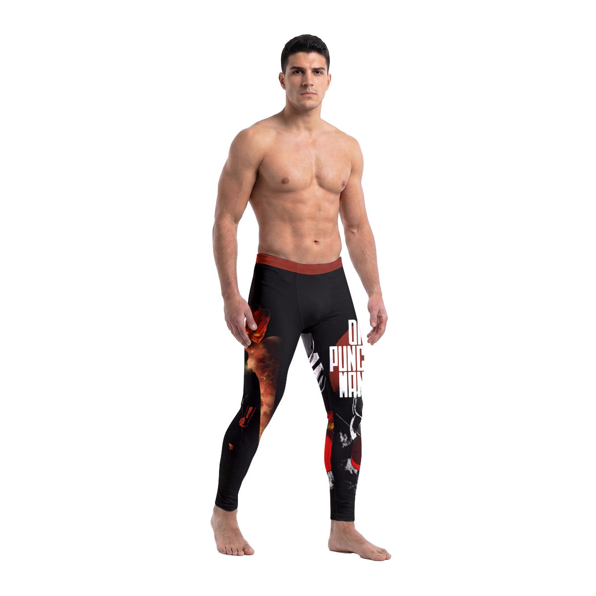  One Punch Man Men's Compression Leggings