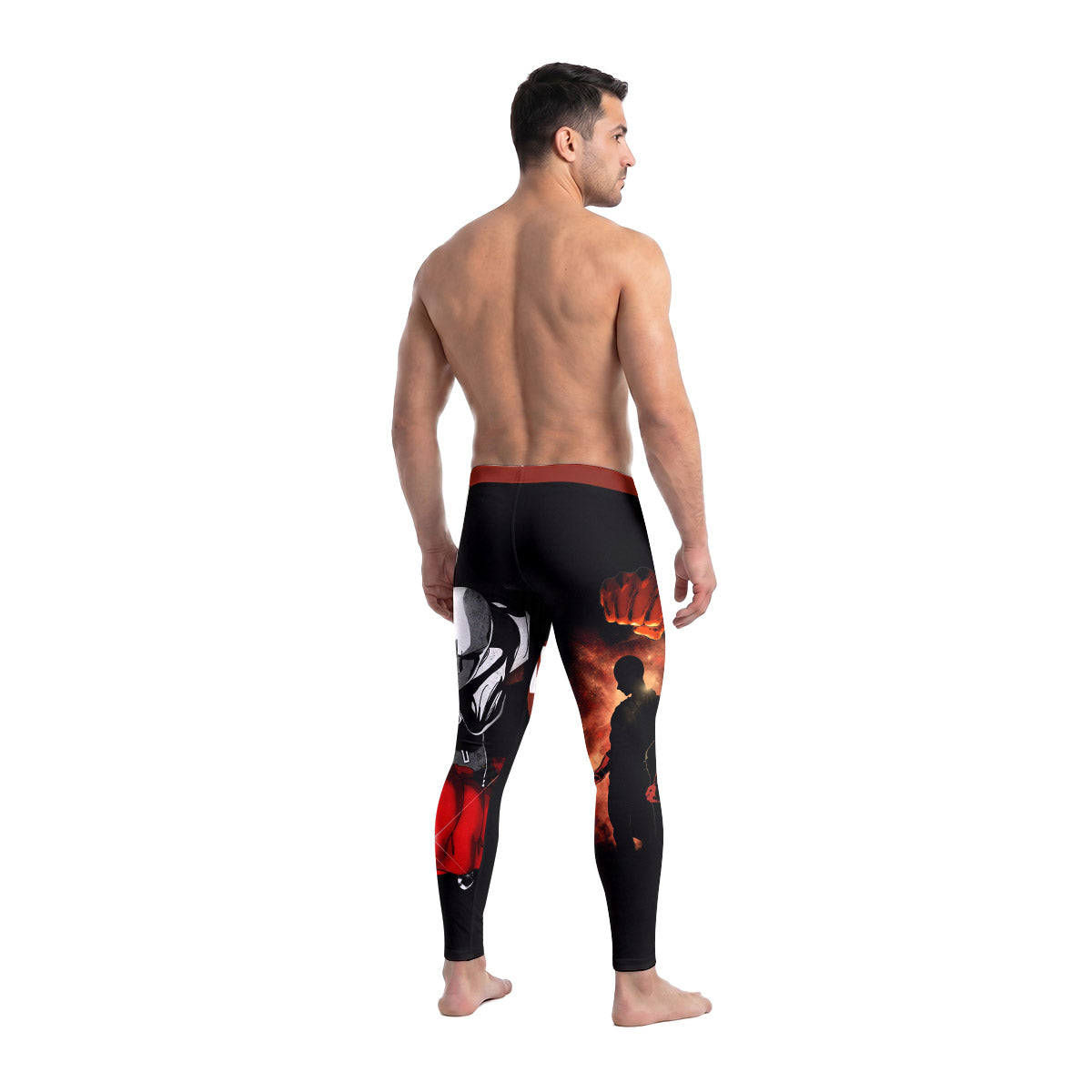  One Punch Man Men's Compression Leggings