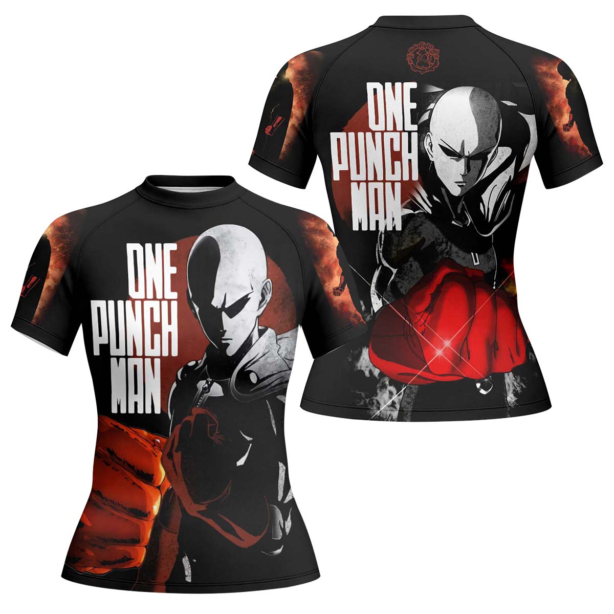 One Punch Man Rash Guard