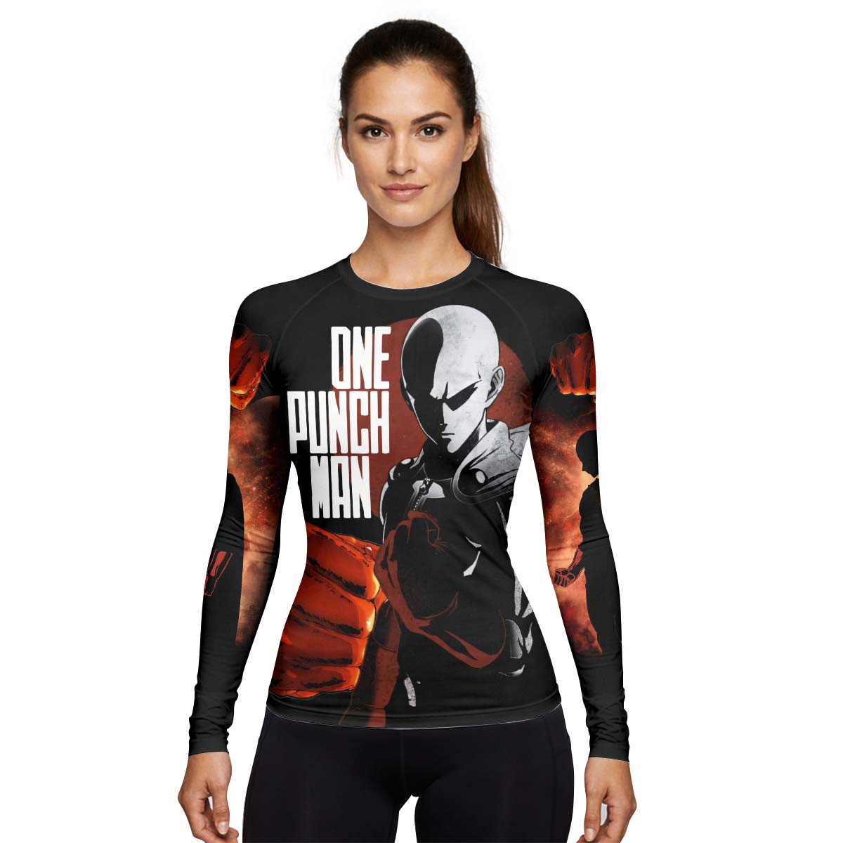  One Punch Man Rash Guard