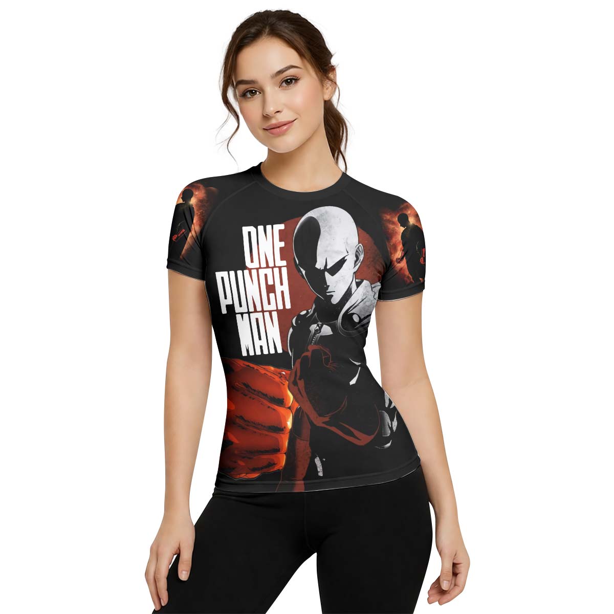  One Punch Man Rash Guard