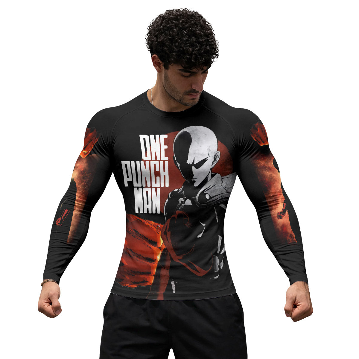  One Punch Man Rash Guard