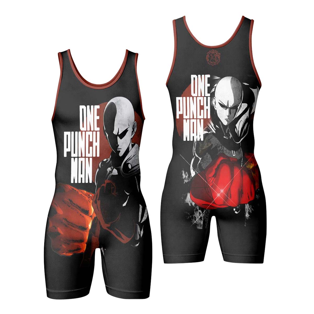  One Punch Man Wrestling Singlet