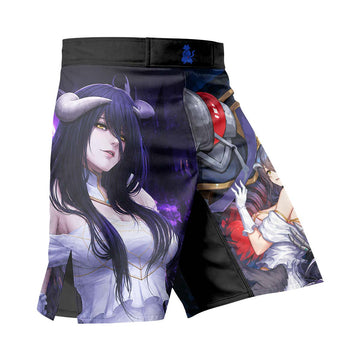  Overlord Momonga And Albedo Fight Shorts