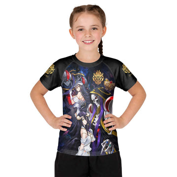  Overlord Momonga And Albedo Kids Rash Guard