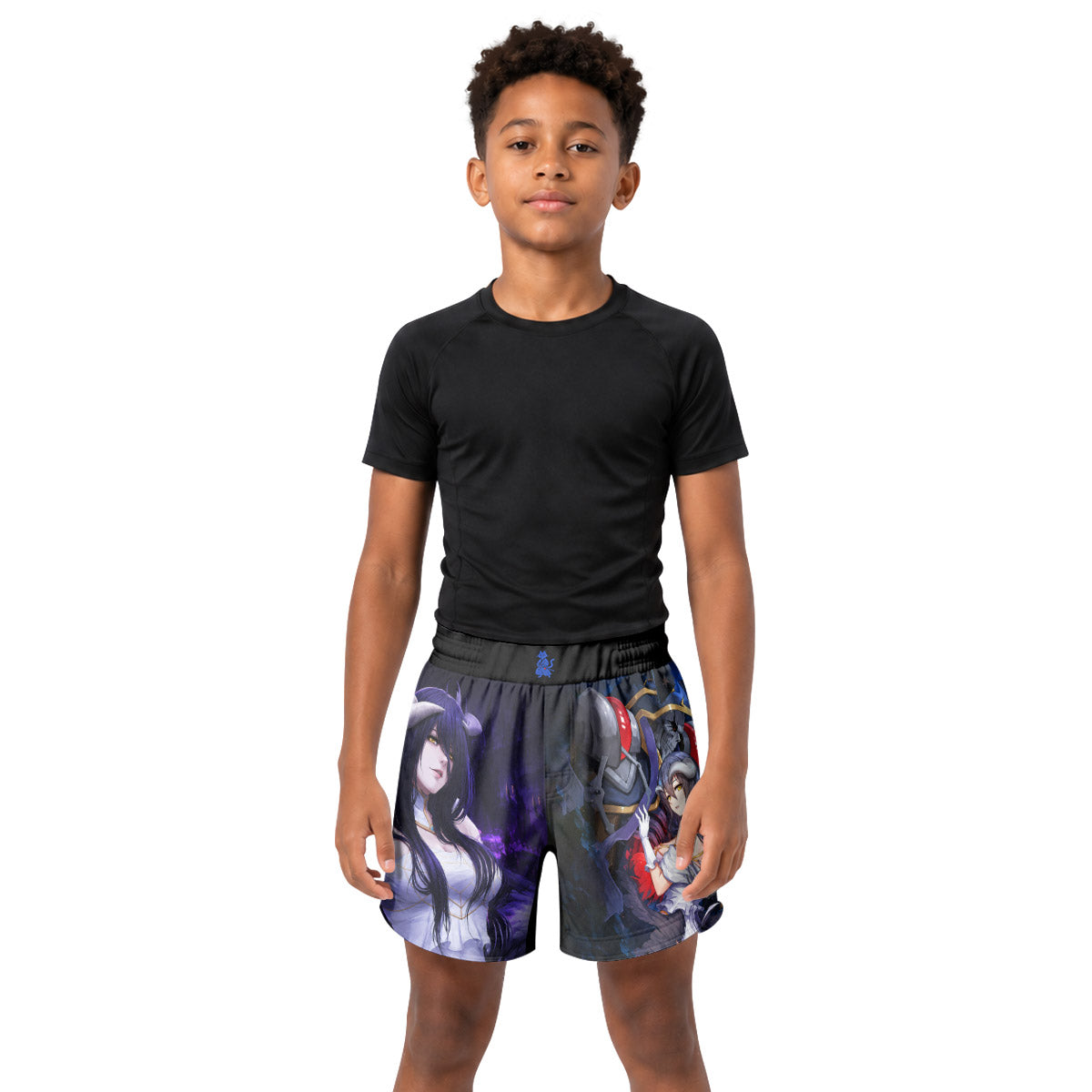 Overlord Momonga And Albedo Kids Grappling Shorts