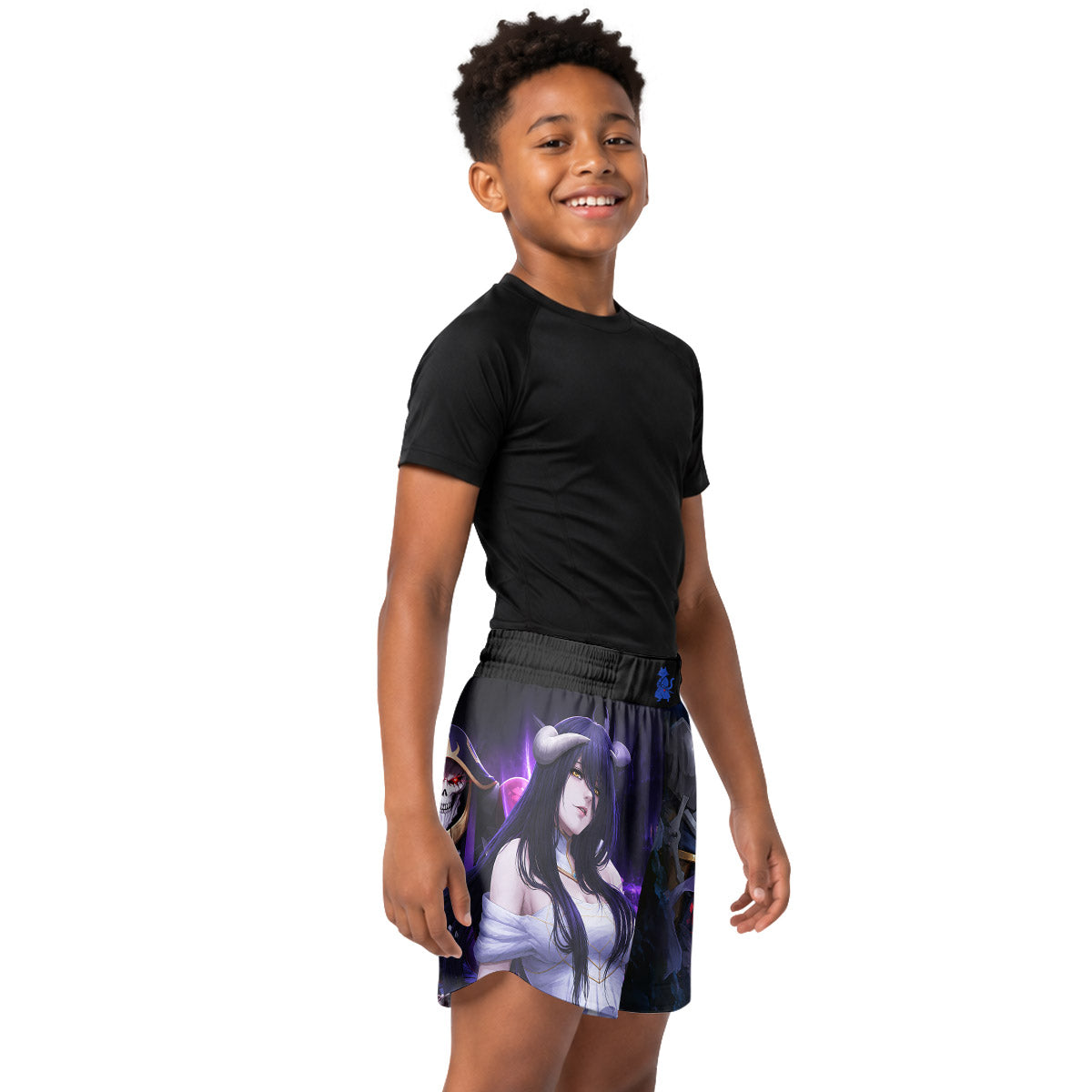 Overlord Momonga And Albedo Kids Grappling Shorts