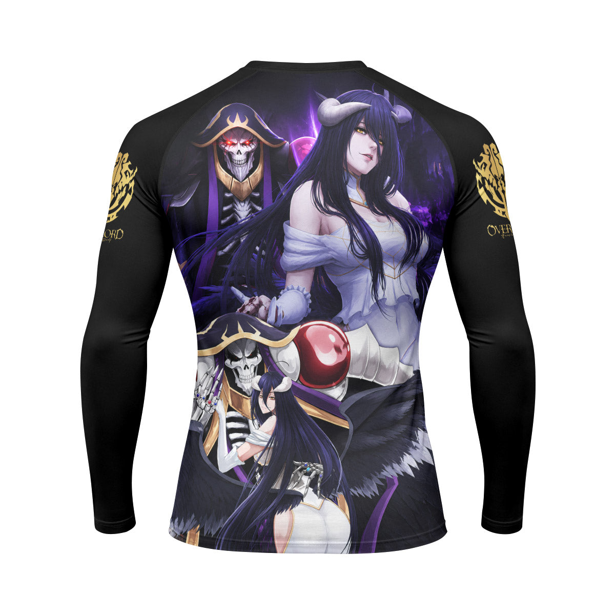 Overlord Momonga And Albedo Rash Guard