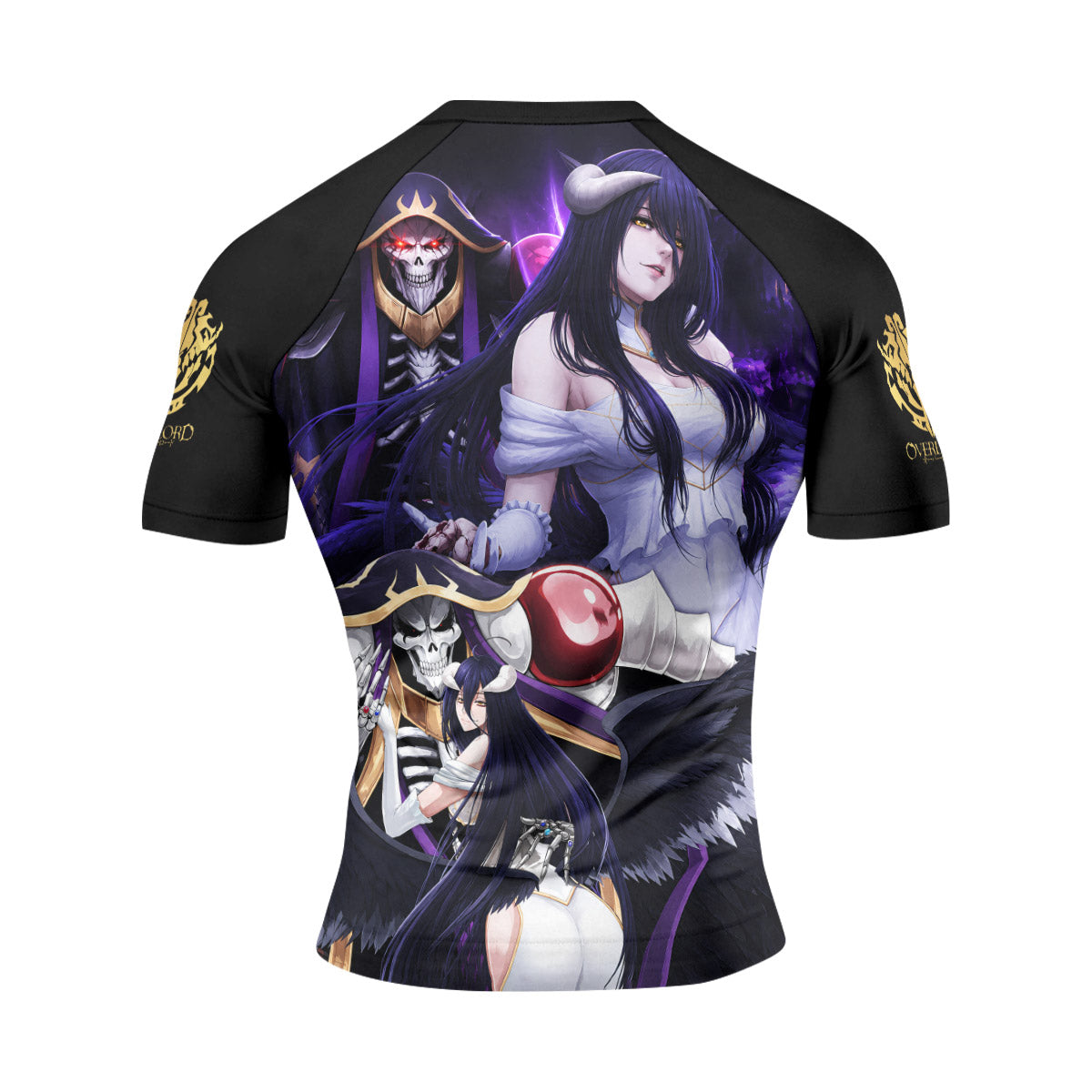 Overlord Momonga And Albedo Rash Guard