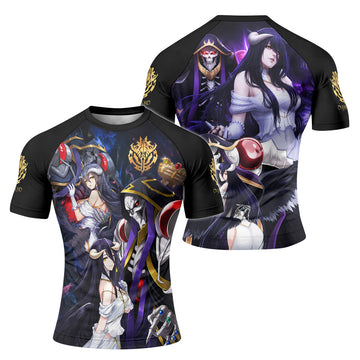 Overlord Momonga And Albedo Rash Guard