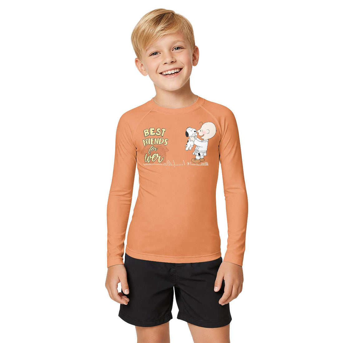 Peanuts Best Friend Kid Rash Guard