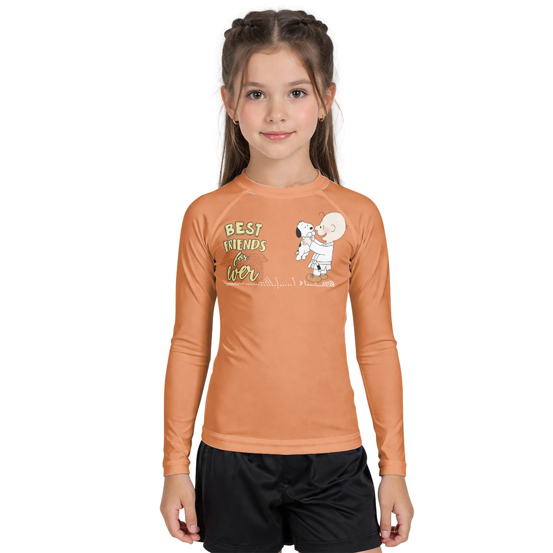 Peanuts Best Friend Kid Rash Guard