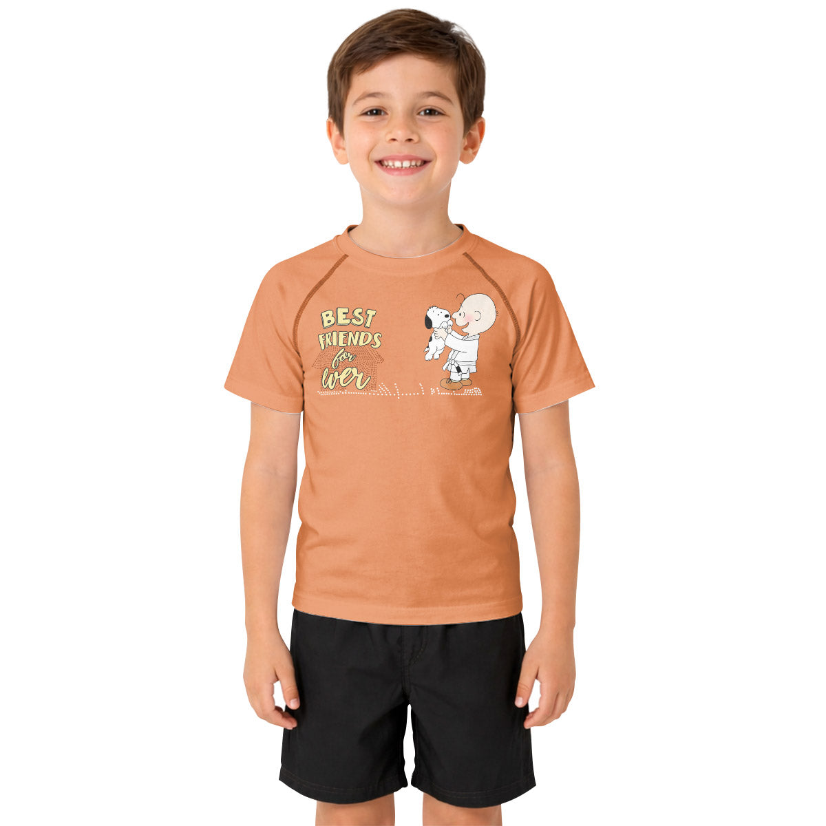 Peanuts Best Friend Kid Rash Guard