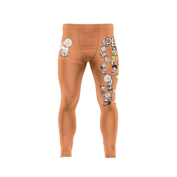 Peanuts Best Friend Men's Compression Leggings