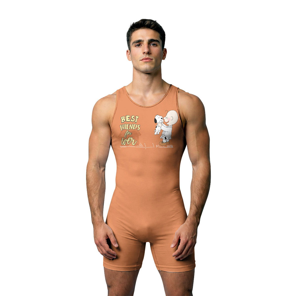 Peanuts Best Friend Wrestling Singlet