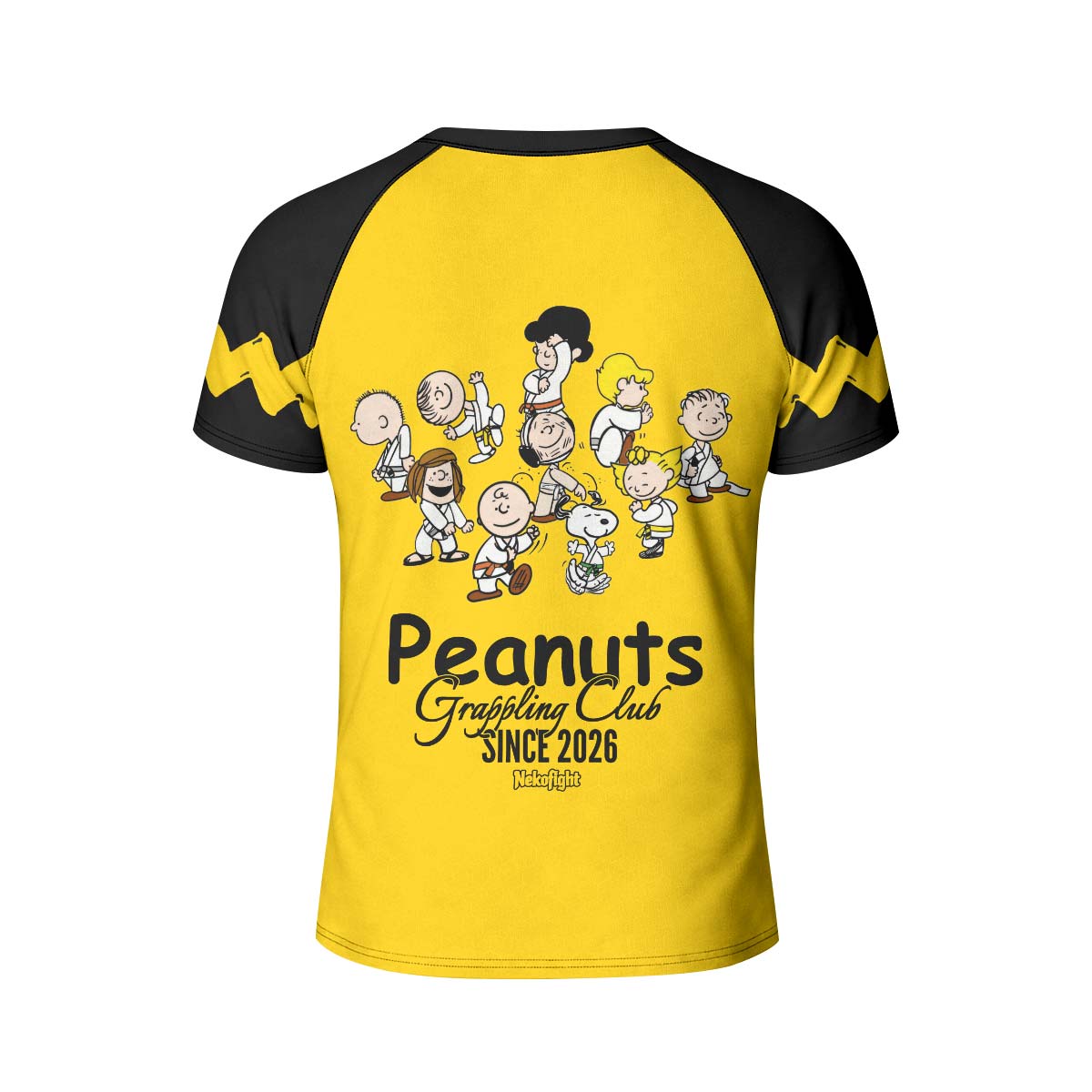 Peanuts Grappling Club Kid Rash Guard