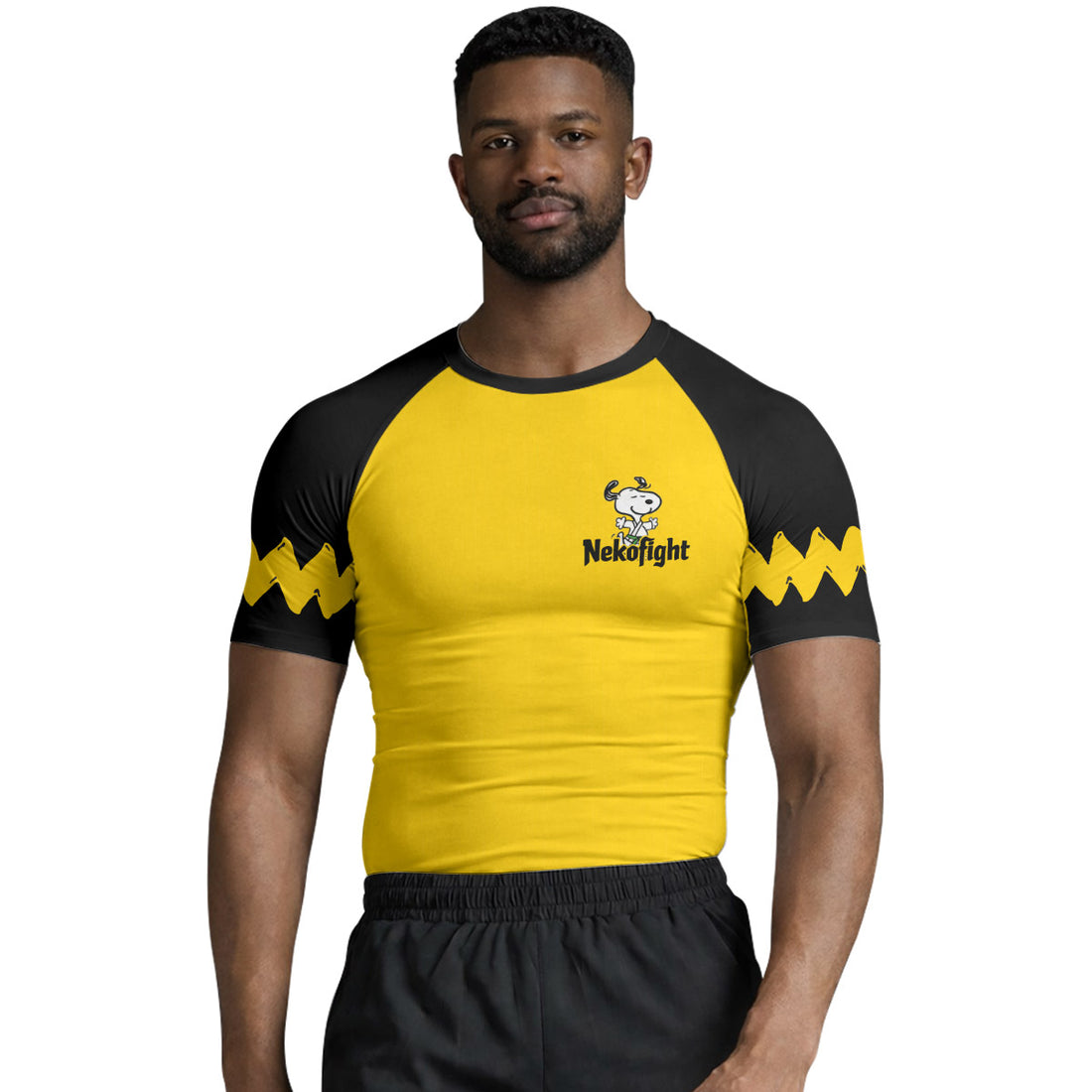 Peanuts Grappling Club Rash Guard