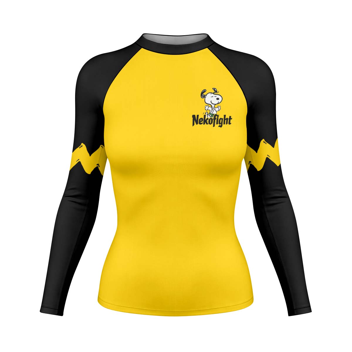 Peanuts Grappling Club Rash Guard