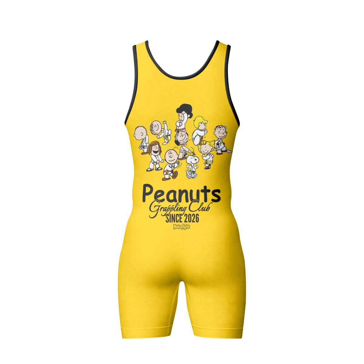 Peanuts Grappling Club Wrestling Singlet