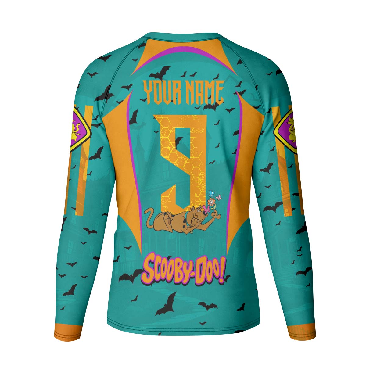 Personalized Scooby Doo Kid Rash Guard