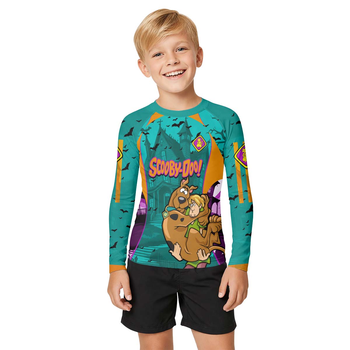 Personalized Scooby Doo Kid Rash Guard
