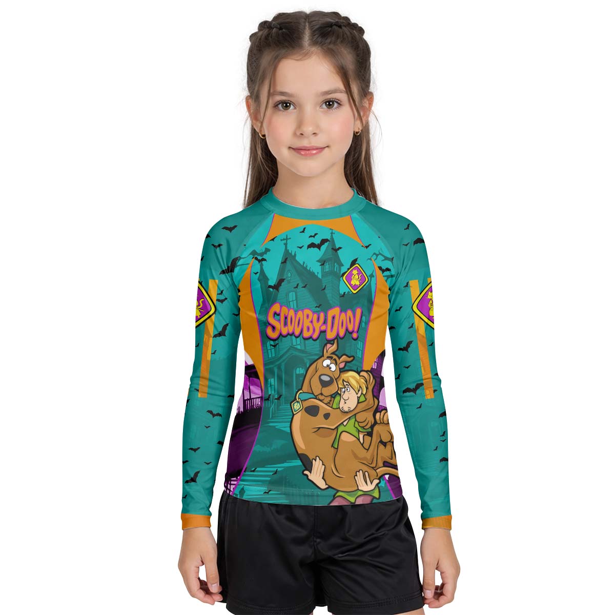 Personalized Scooby Doo Kid Rash Guard