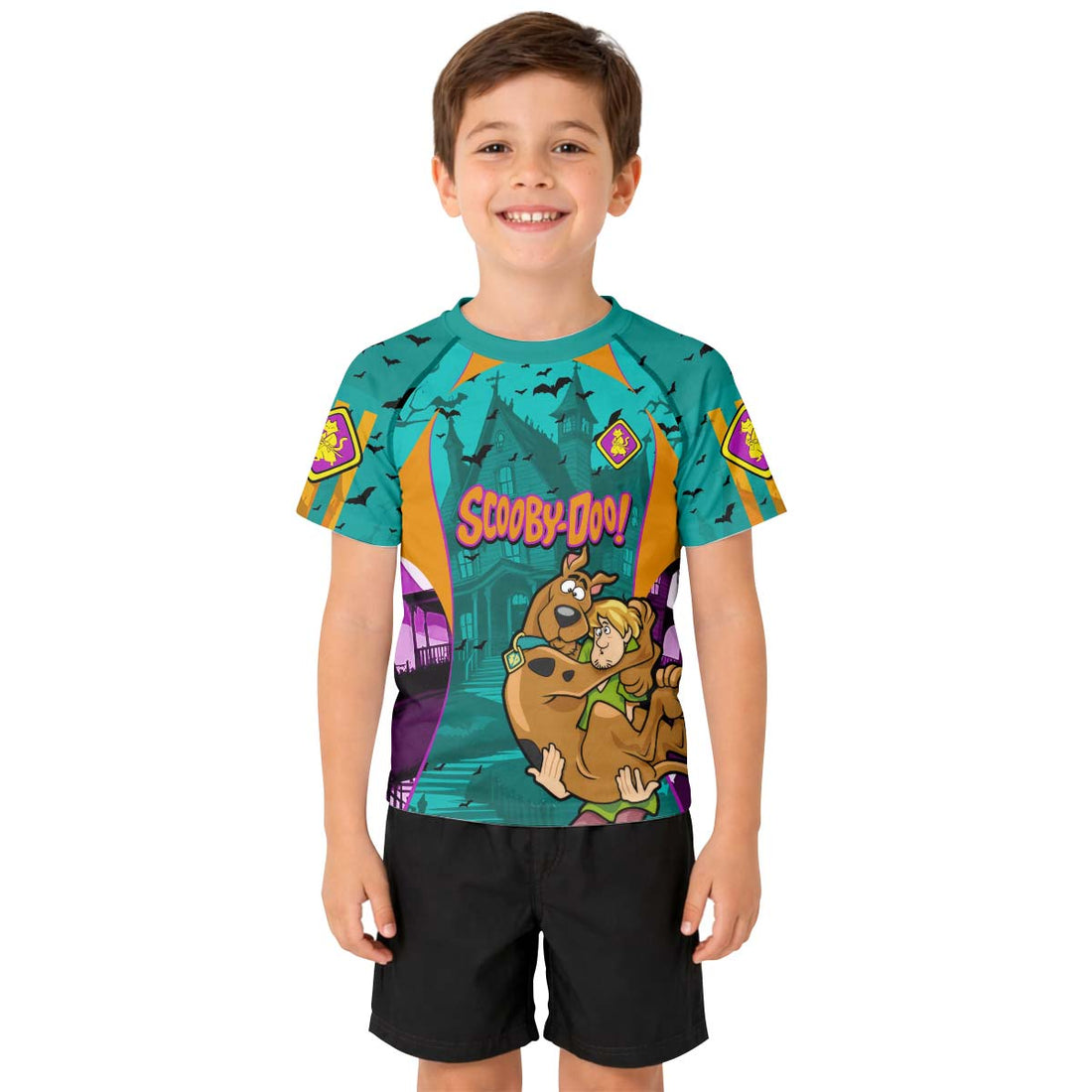 Personalized Scooby Doo Kid Rash Guard