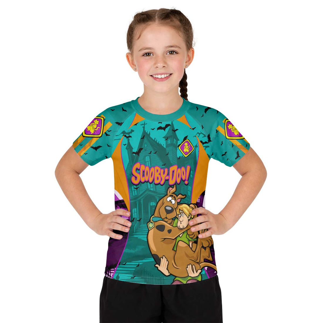 Personalized Scooby Doo Kid Rash Guard