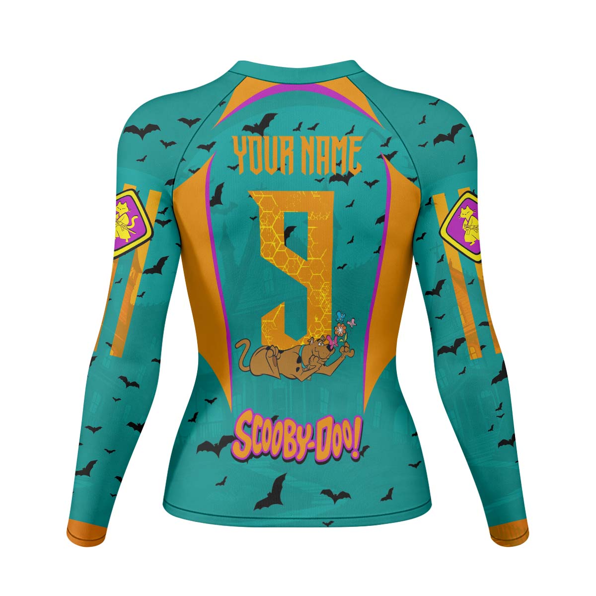 Personalized Scooby Doo Rash Guard