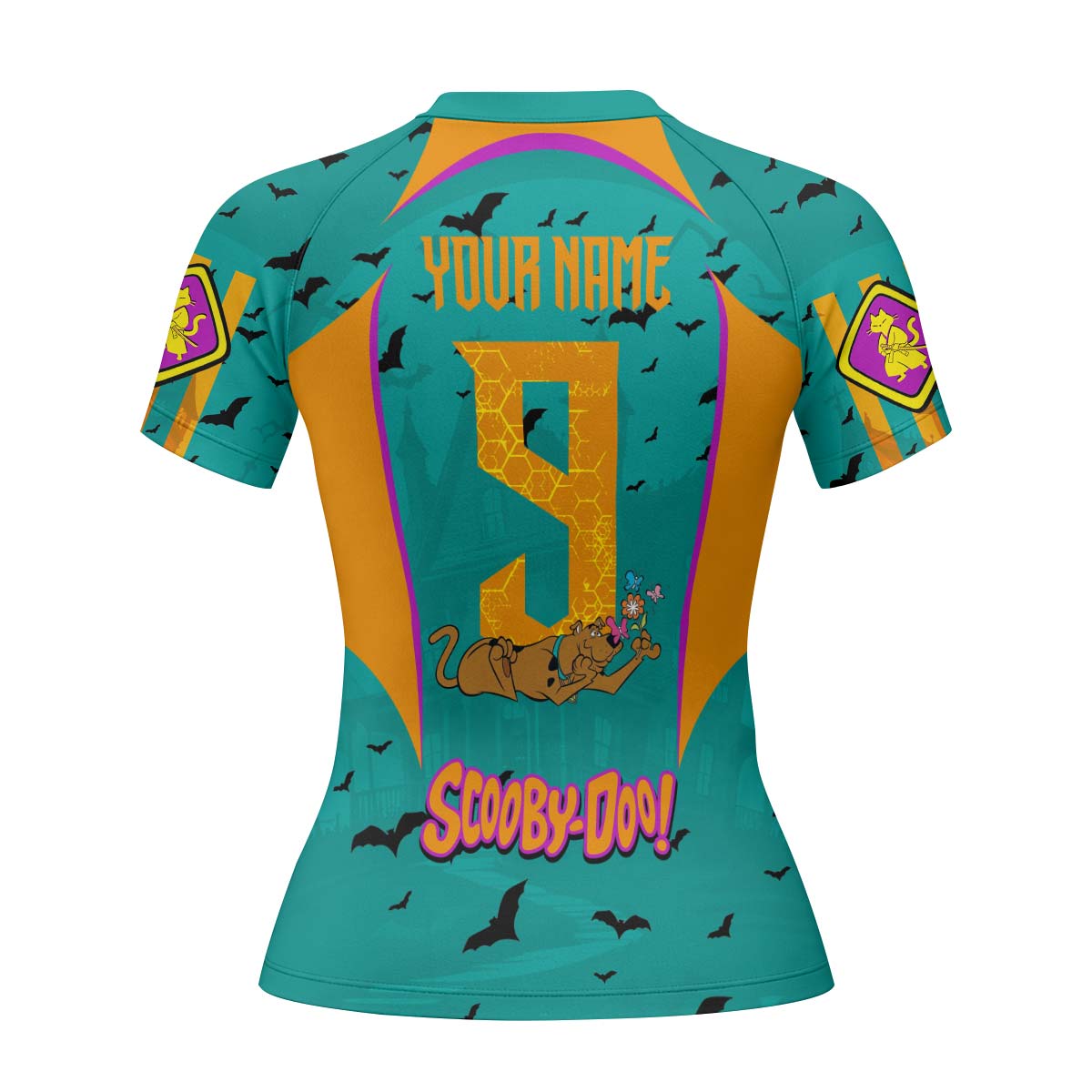 Personalized Scooby Doo Rash Guard