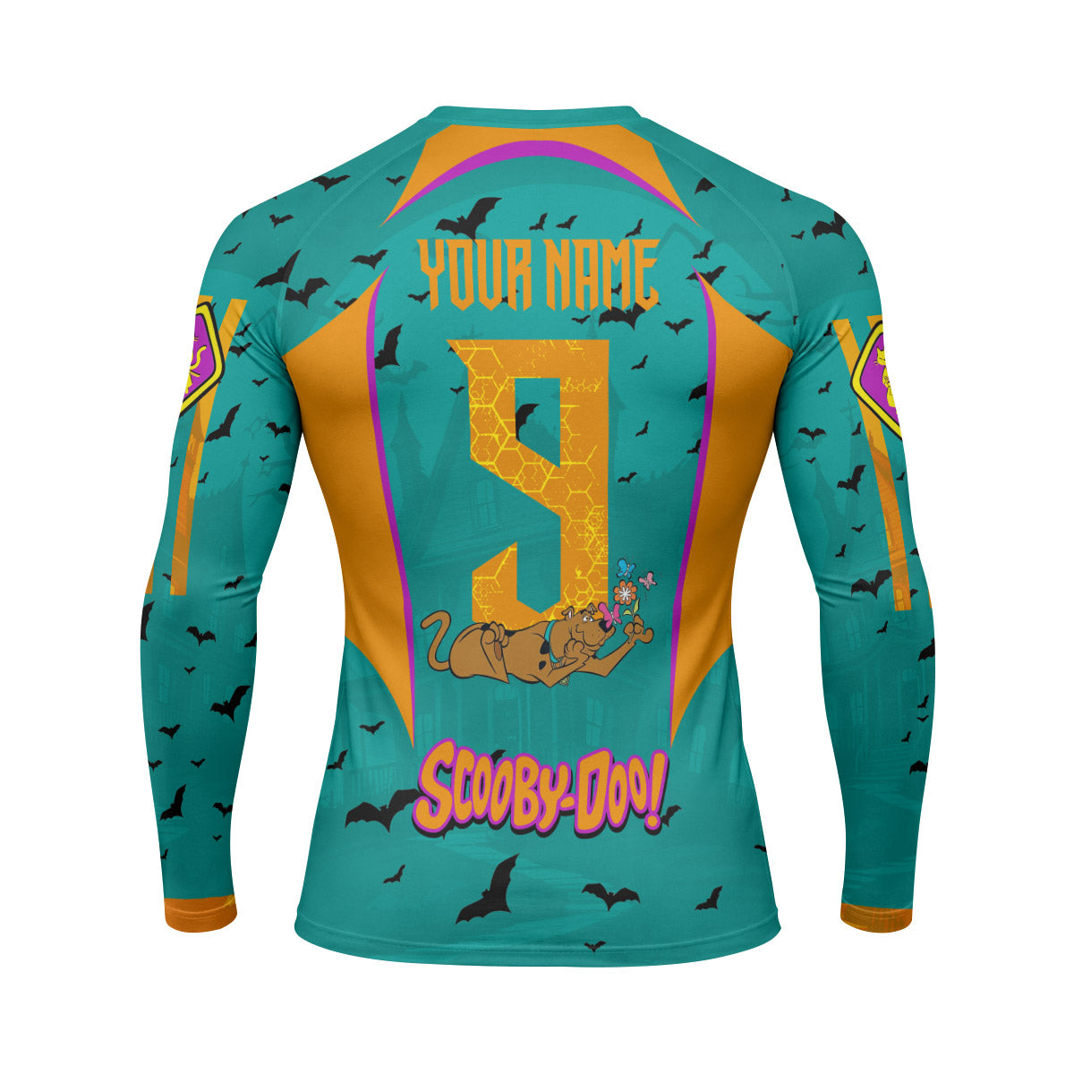 Personalized Scooby Doo Rash Guard