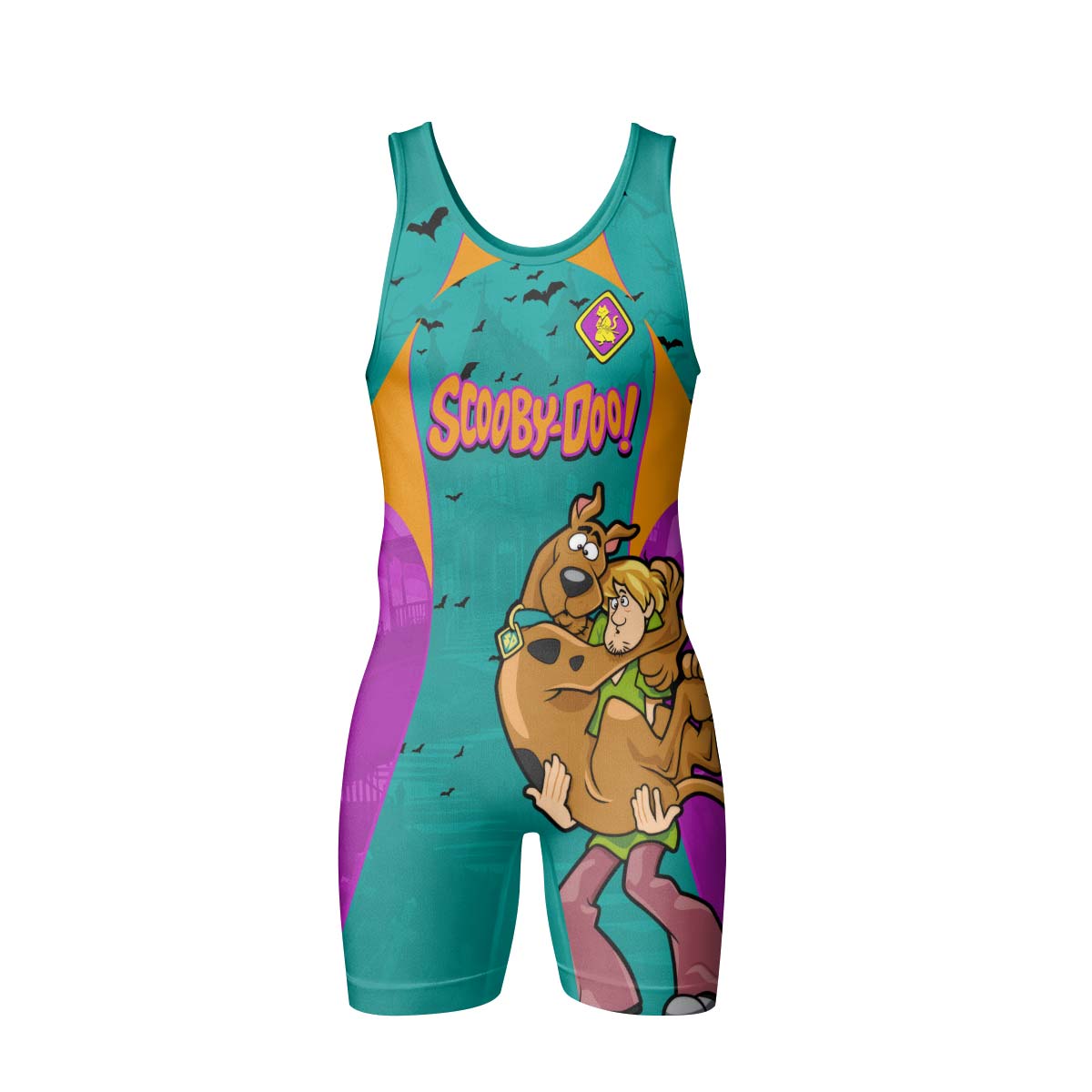 Personalized Scooby Doo Wrestling Singlet