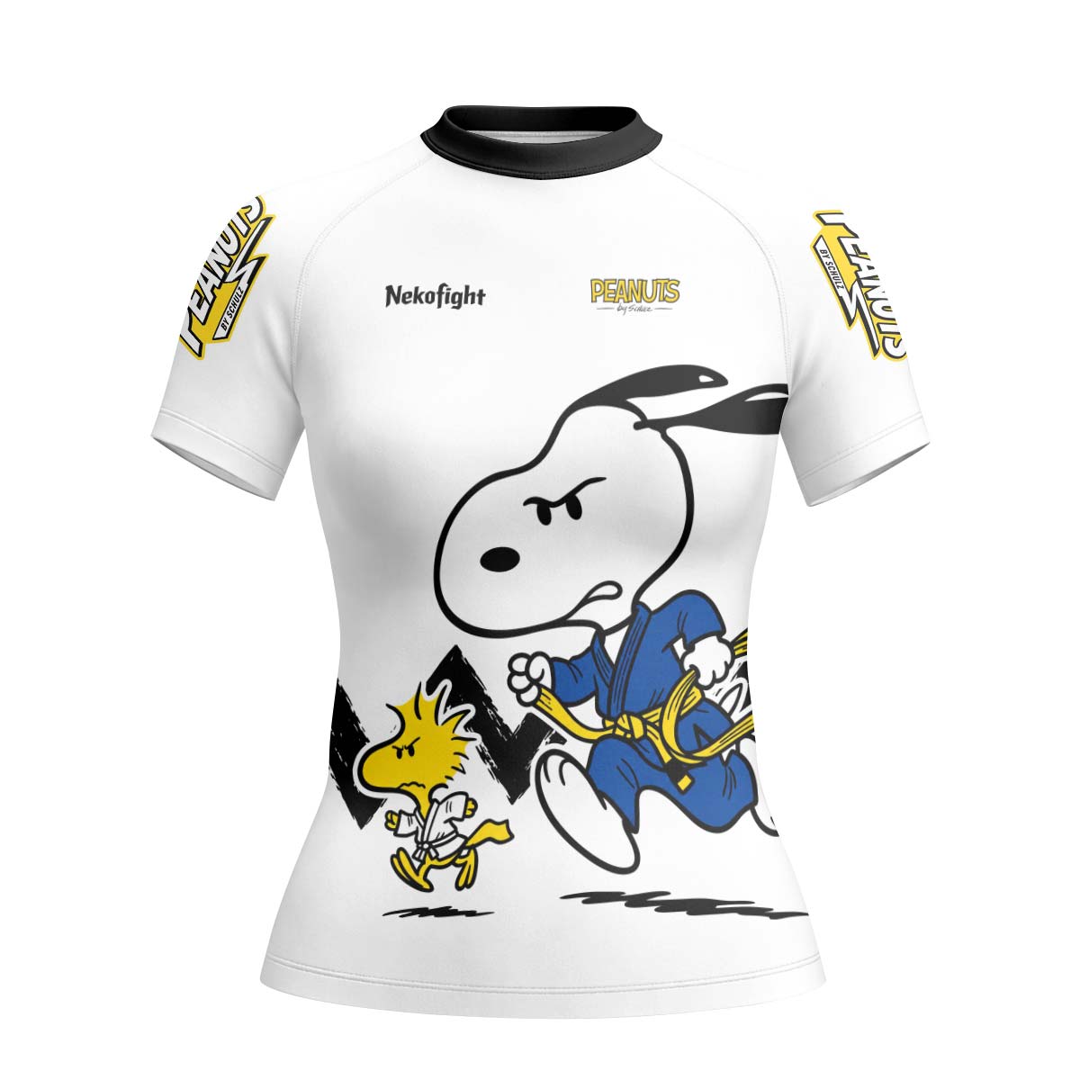 Personalized Snoopy Academy BJJ Rash Guard
