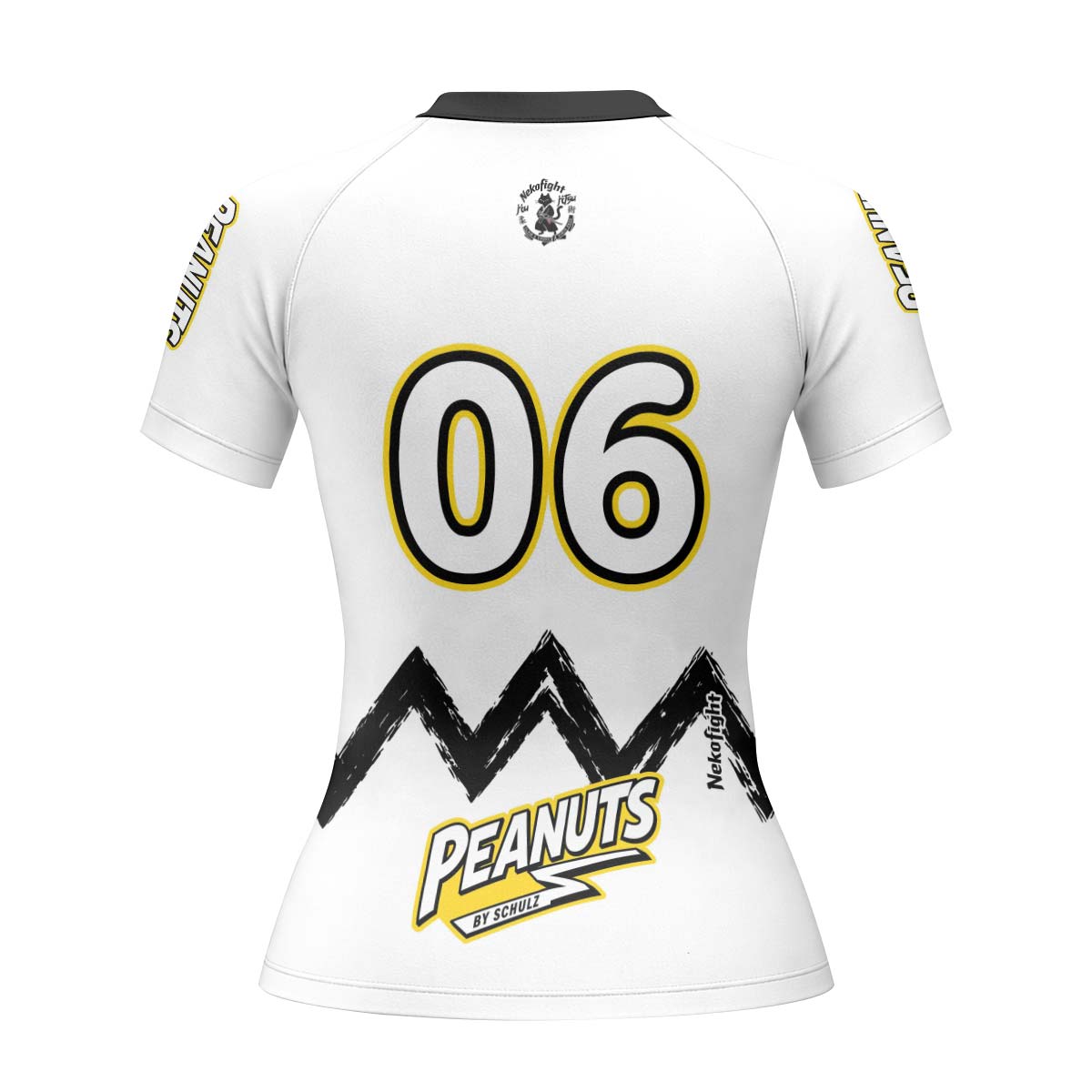 Personalized Snoopy Academy BJJ Rash Guard