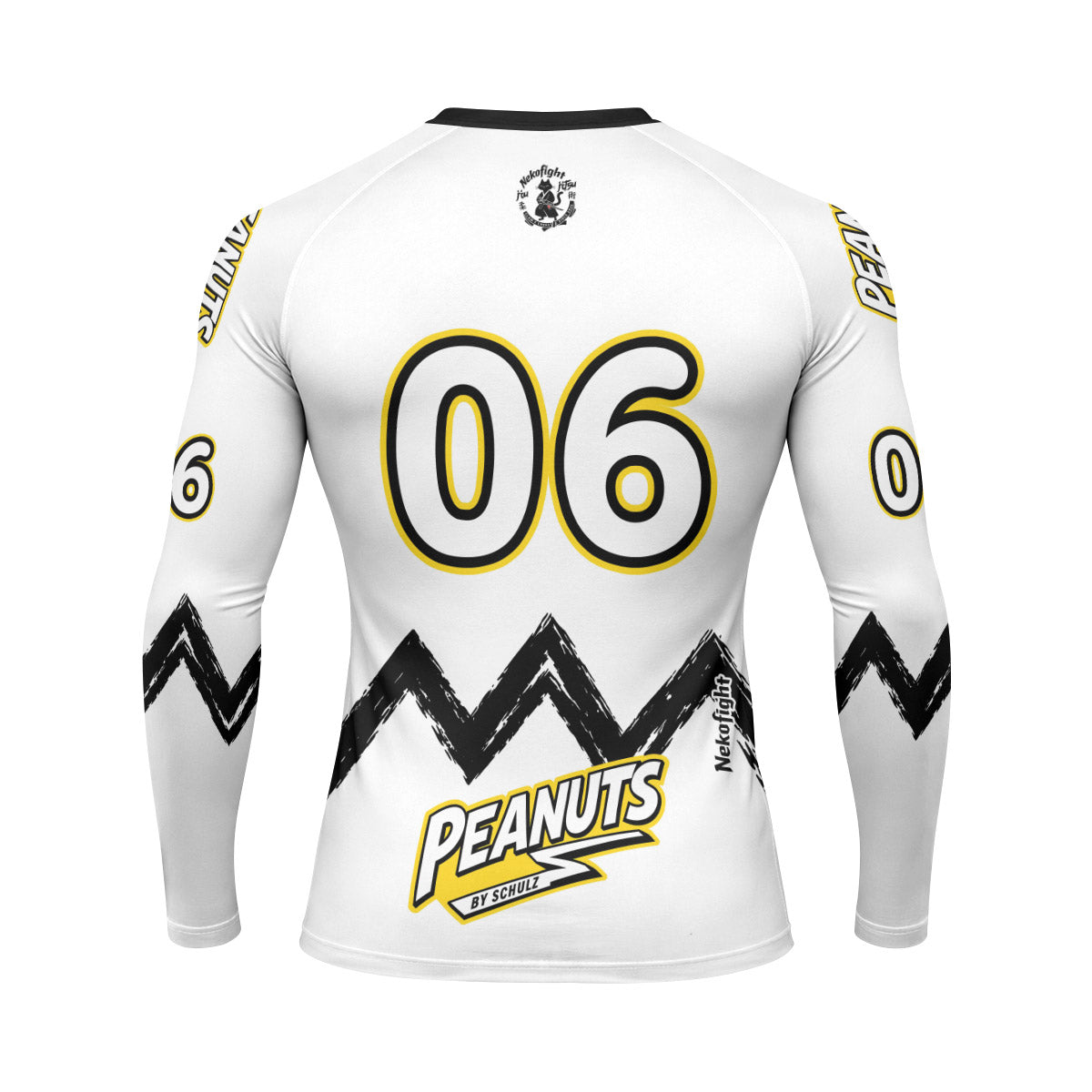 Personalized Snoopy Academy BJJ Rash Guard