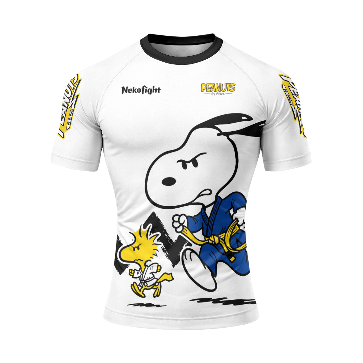 Personalized Snoopy Academy BJJ Rash Guard