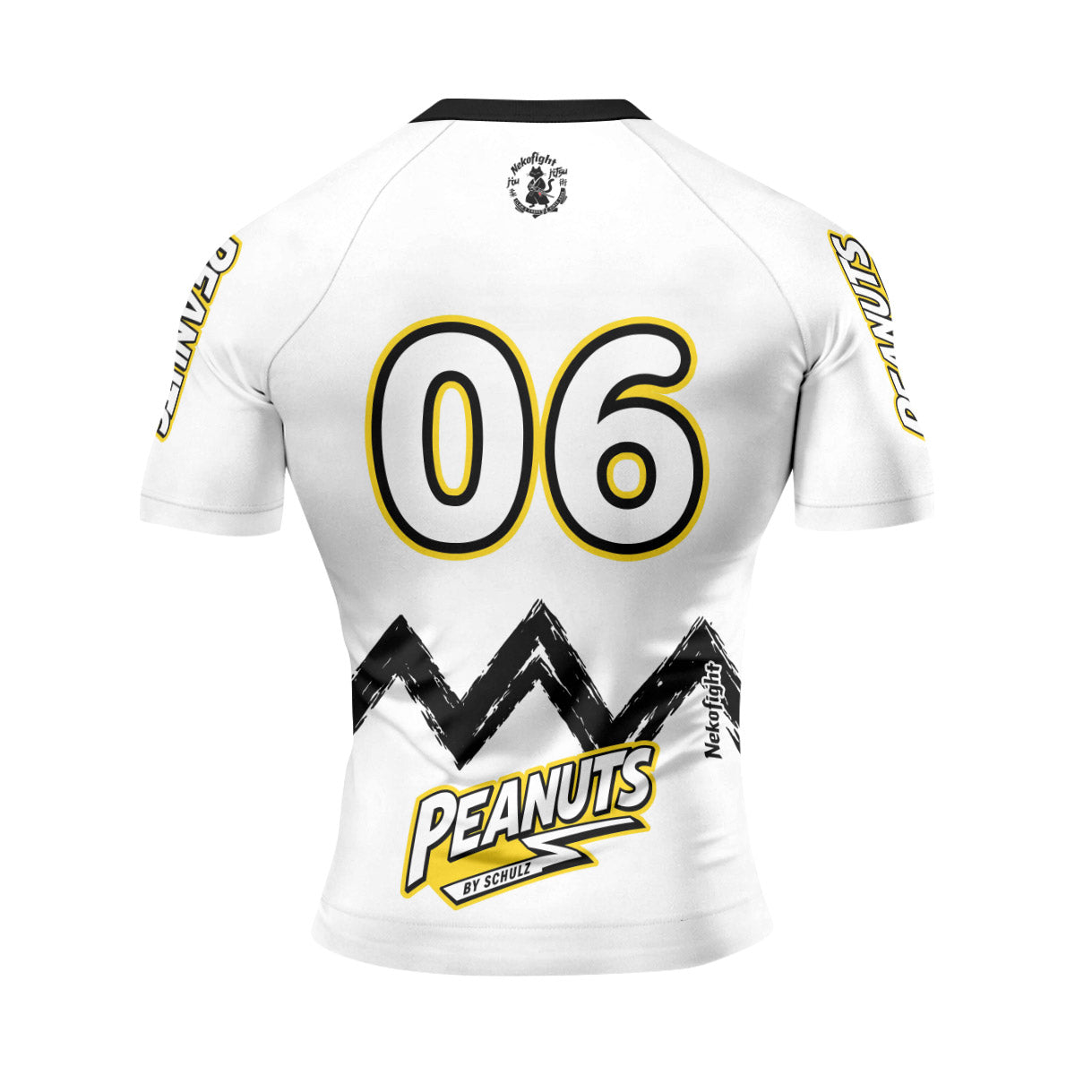Personalized Snoopy Academy BJJ Rash Guard