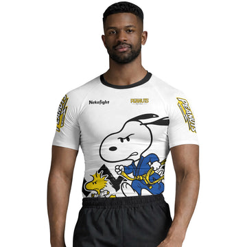 Personalized Snoopy Academy BJJ Rash Guard