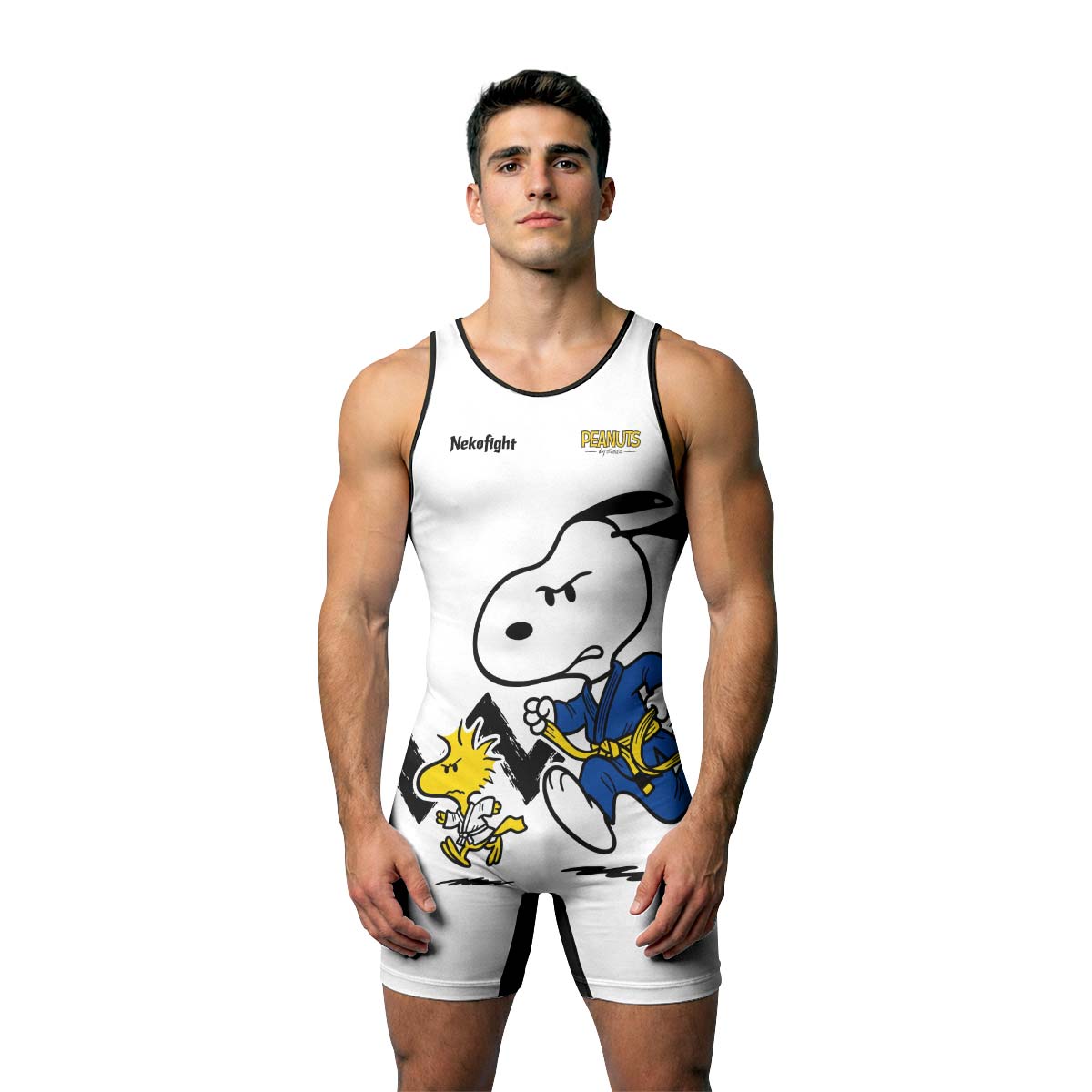 Personalized Snoopy Academy BJJ Wrestling Singlet