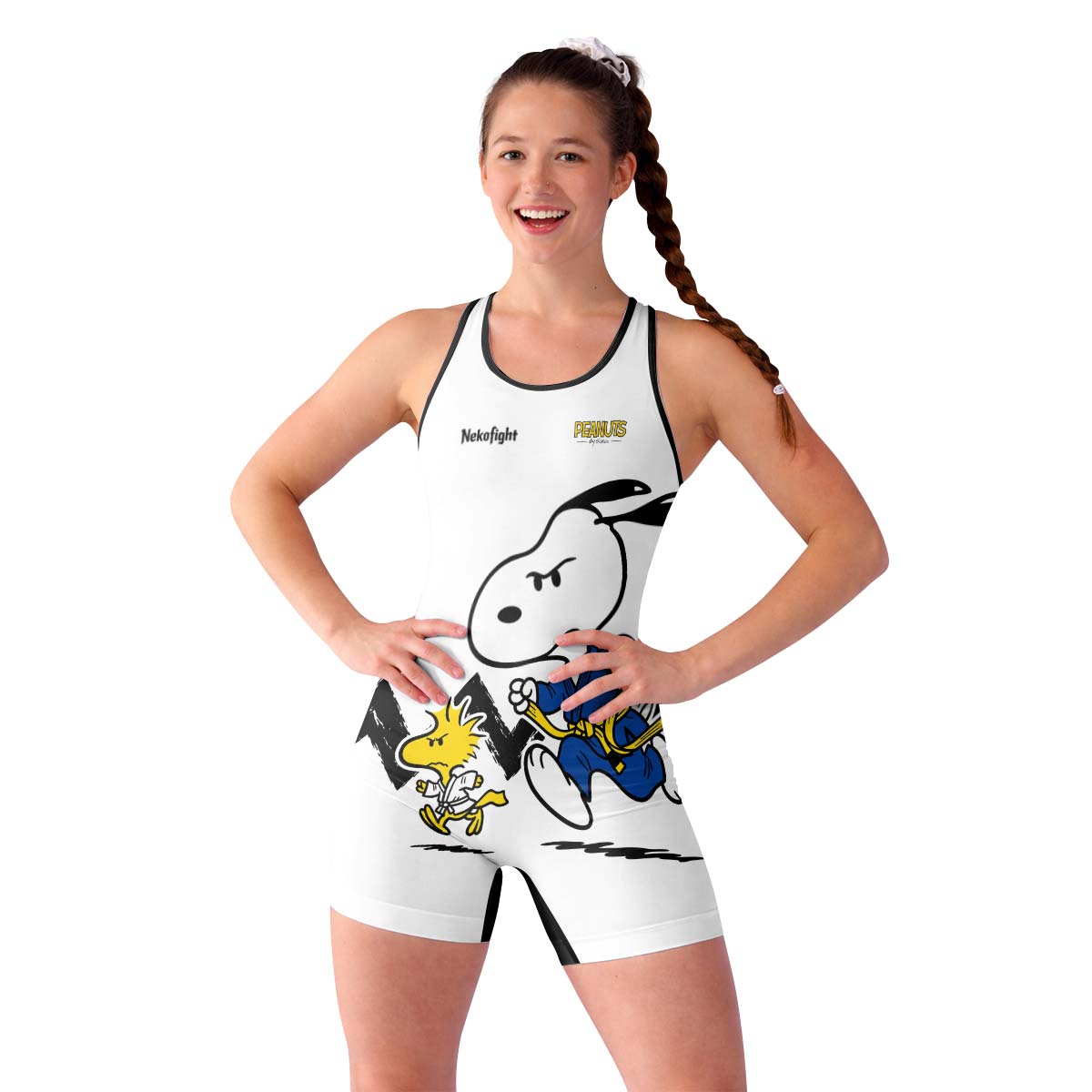Personalized Snoopy Academy BJJ Wrestling Singlet
