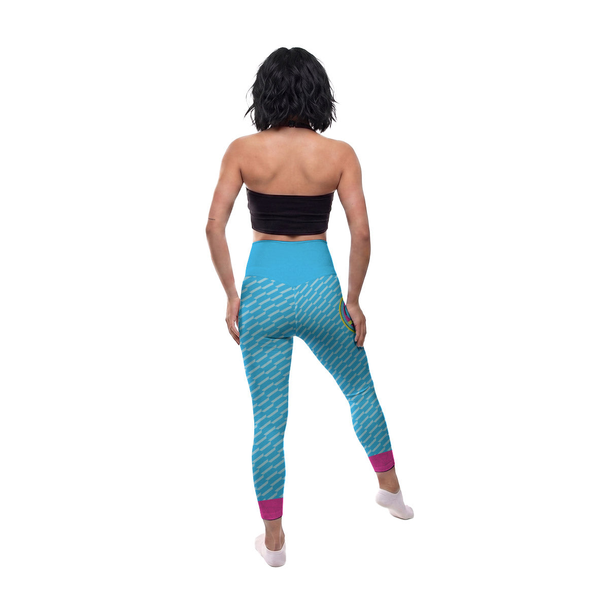  Pink Blue Spider Man Women's Leggings