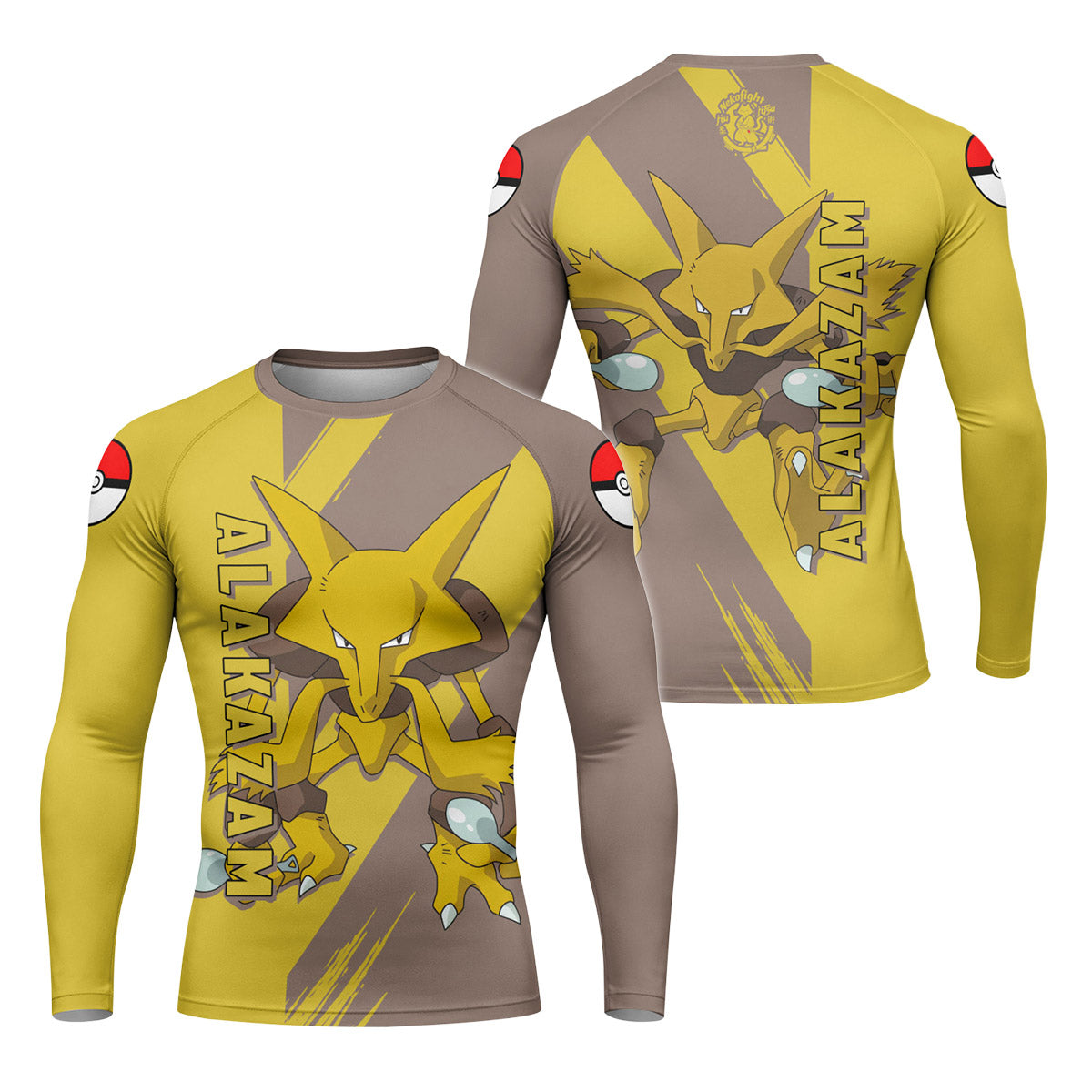 Pokemon Alakazam Rash Guard