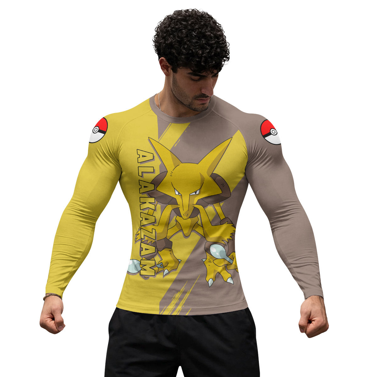 Pokemon Alakazam Rash Guard