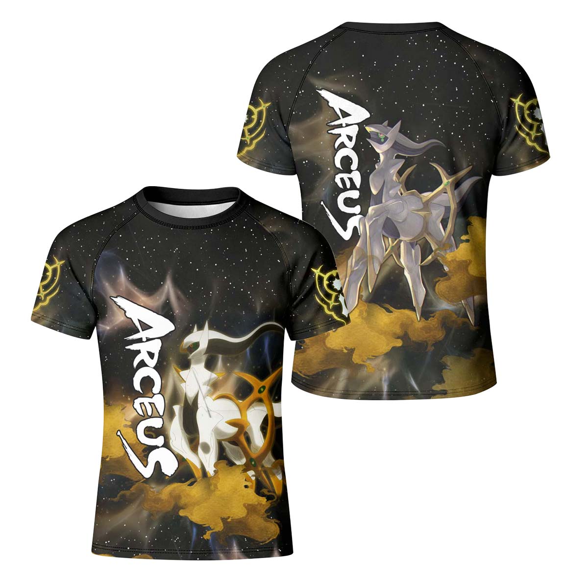 Pokemon Arceus Kid Rash Guard
