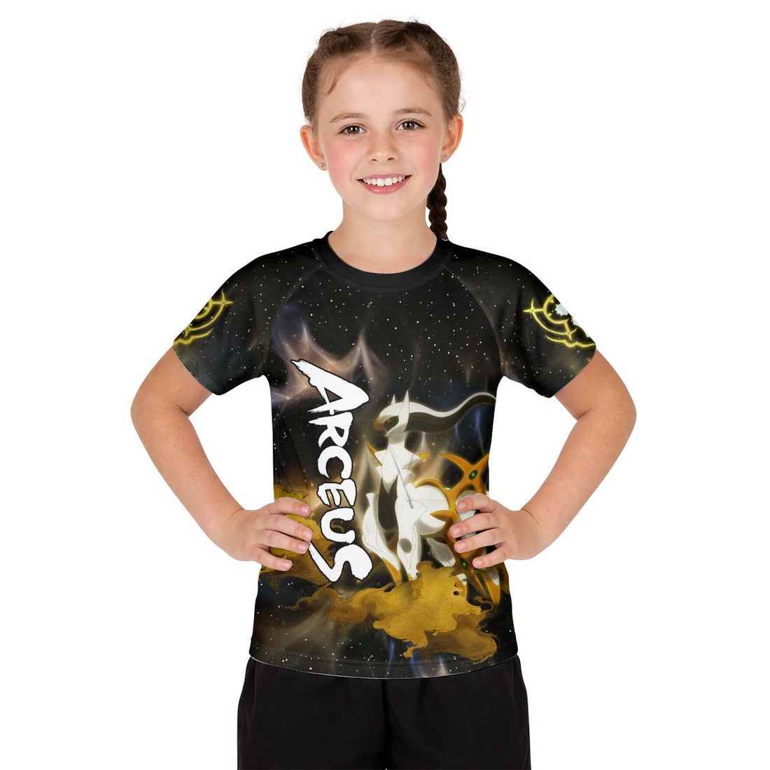  Pokemon Arceus Kid Rash Guard