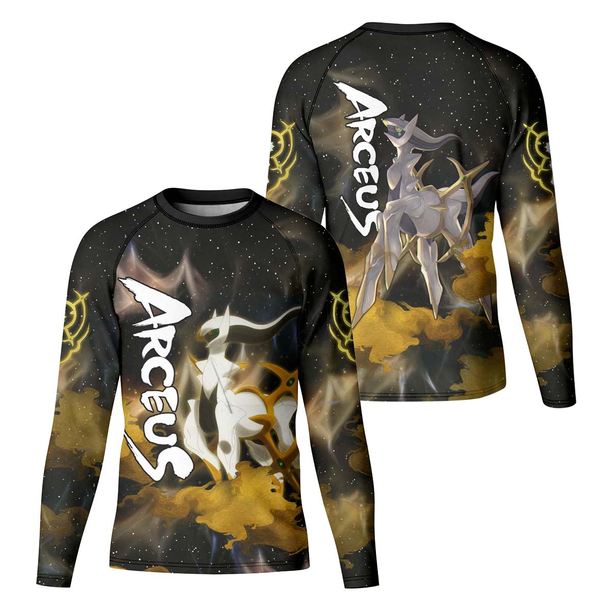  Pokemon Arceus Kid Rash Guard